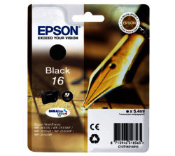 EPSON Pen & Crossword T1621 Black Ink Cartridge